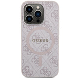Guess 4G Collection MagSafe Case til iPhone 15 Pro Max - Pink