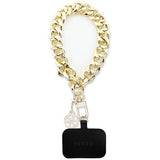 Guess GUOUCBMC4MD Universal Big HandStrap Telefon Lanyard - Guld