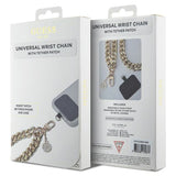 Guess GUOUCBMC4MD Universal Big HandStrap Telefon Lanyard - Guld