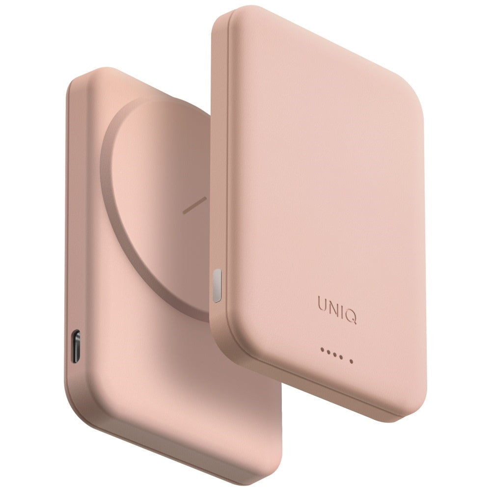 Uniq Lyden Lexa Magnetic 5000mAh PD USB-C MagSafe Power Bank - Pink
