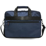 BMW Nylom lommer & Metal Logo 16" Laptop Bag - Navy Blue