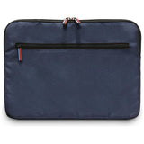 BMW Nylon lommer & Metal Logo Sleeve 14" Laptop Bag - Navy Blue
