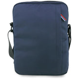 BMW Nylon lommer & Metal Logo 10" Tablet Bag - Navy Blue