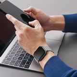 Uniq Revix magnetrem til Apple Watch 38/40/41 mm - Blå og hvid