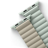 Uniq Revix magnetrem til Apple Watch 38 / 40 / 41 mm - Beige Grøn