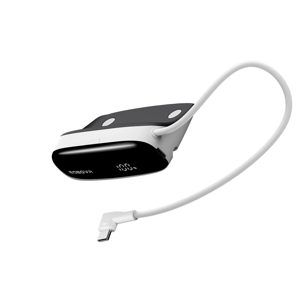 2-i-1 Docking Station og Power Bank til B100 BoboVR PD100 Combo Battery - Hvid