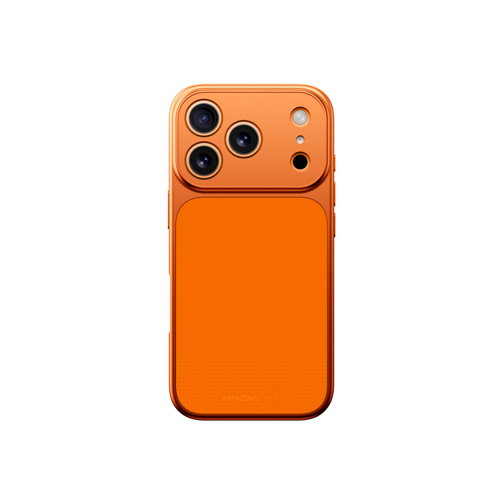 AmazingThing Minimal Mag Full Cover Case til iPhone 17 Pro - Orange