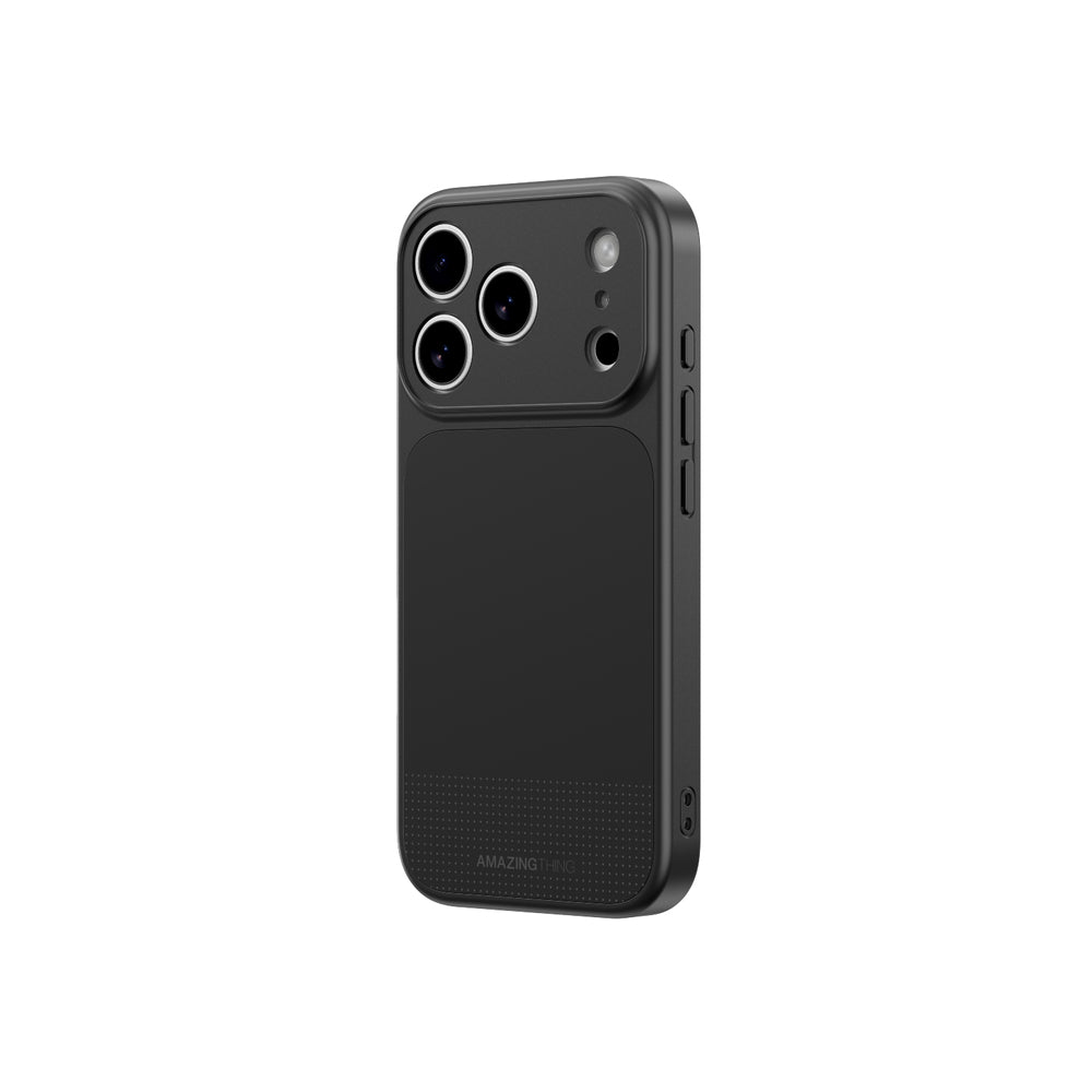 AmazingThing Minimal Mag Full Cover Case til iPhone 17 Pro Max - sort