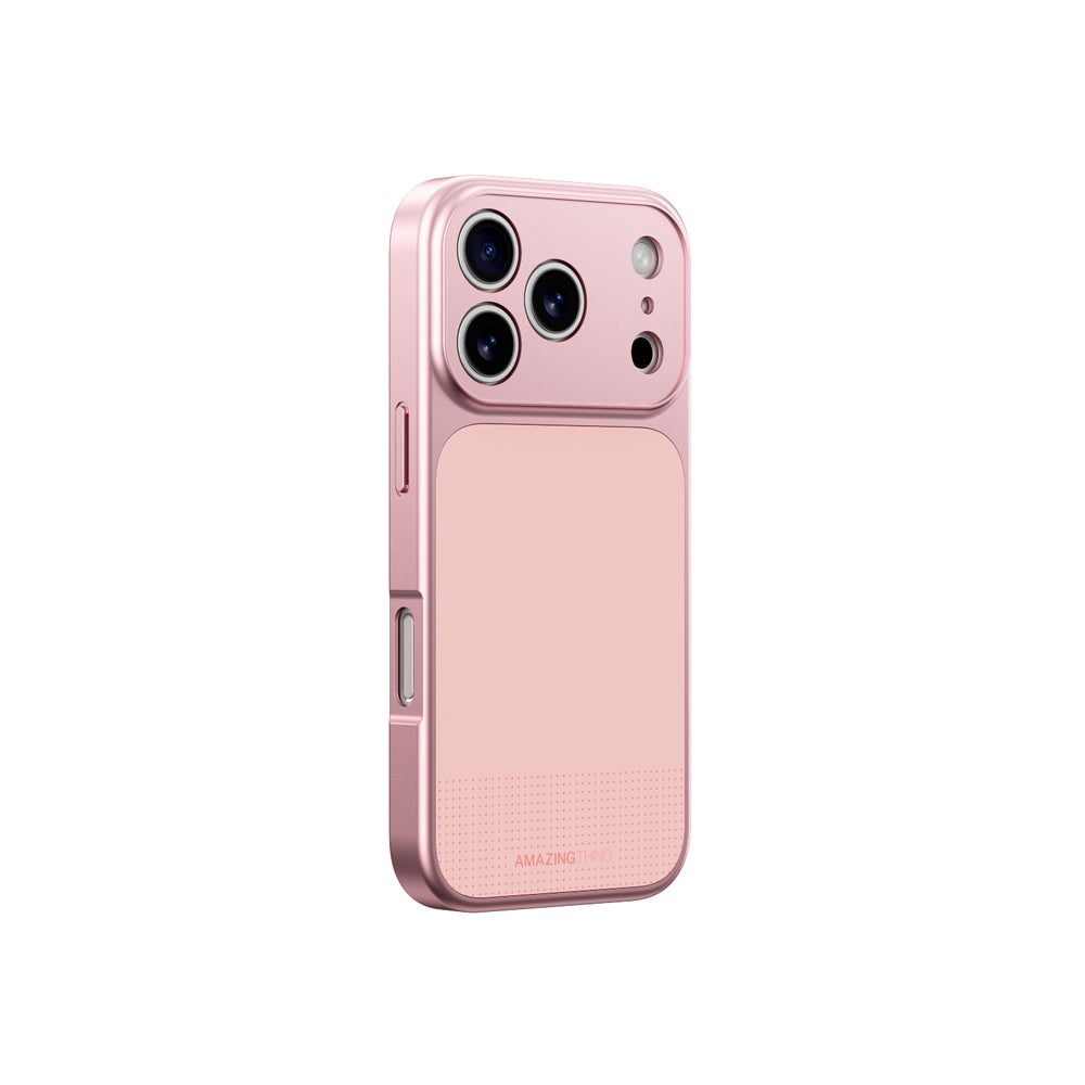 AmazingThing Minimal Mag Full Cover Case til iPhone 17 Pro Max - Pink