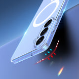 Dux Ducis Clin Mag Case Kompatibel med MagSafe til Samsung S26 - Transparent