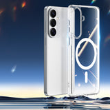 Dux Ducis Clin Mag Case Kompatibel med MagSafe til Samsung S26 - Transparent