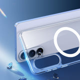 Dux Ducis Clin Mag Case Kompatibel med MagSafe til Samsung S26 - Transparent