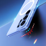 Dux Ducis Clin Mag Case Kompatibel med MagSafe til Samsung S26 Ultra - Transparent