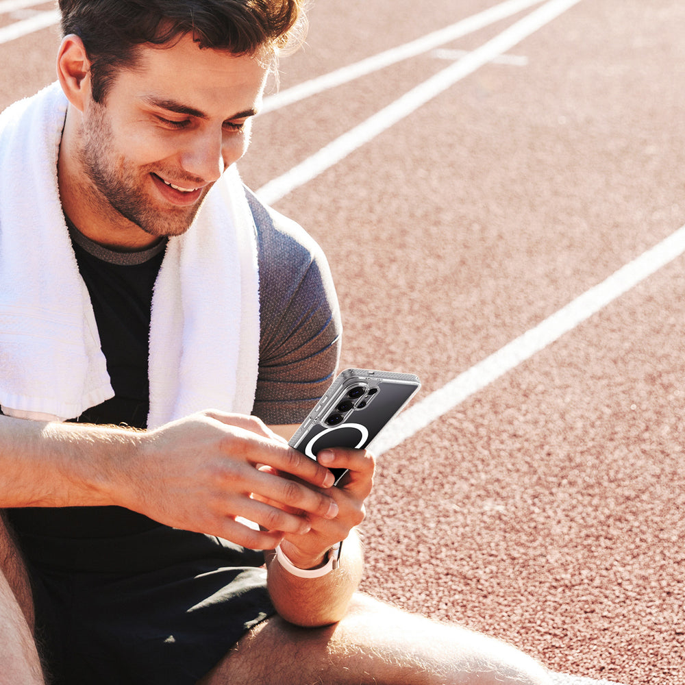 Dux Ducis Clin Mag Case Kompatibel med MagSafe til Samsung S26 Ultra - Transparent