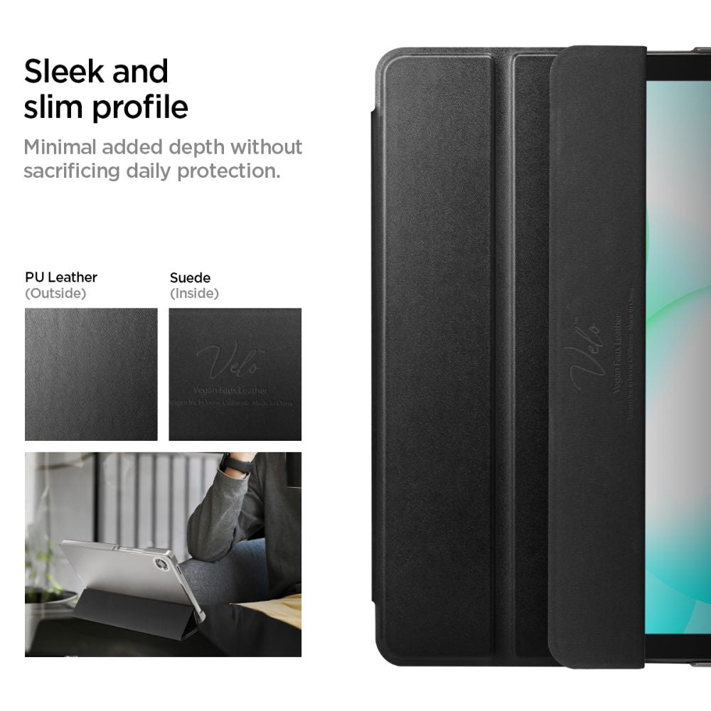 Spigen Smart Fold Case til Samsung Galaxy Tab A9 / A11 - sort
