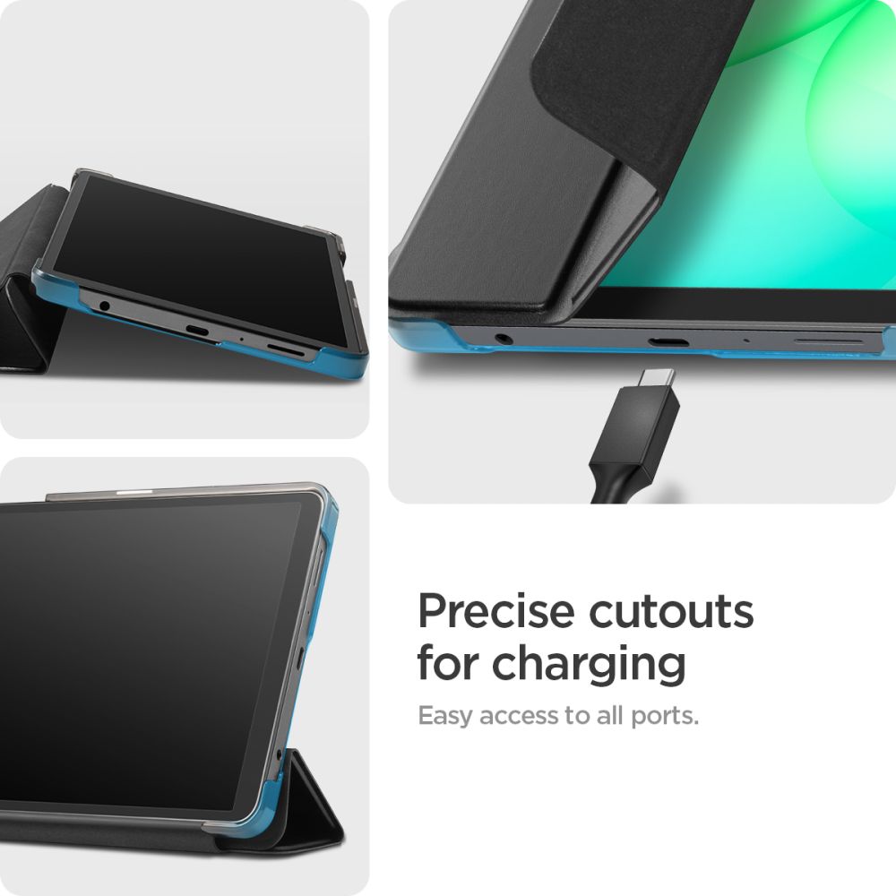 Spigen Smart Fold Case til Samsung Galaxy Tab A9 / A11 - sort