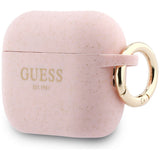 Guess silikone glitter ringkasse til AirPods Pro 3 - Pink