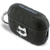 Karl Lagerfeld Monogram Choupette Head Case til AirPods Pro 3 - sort