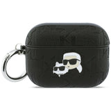 Karl Lagerfeld Monogram Karl & Choupette Head Case til AirPods Pro 3 - sort