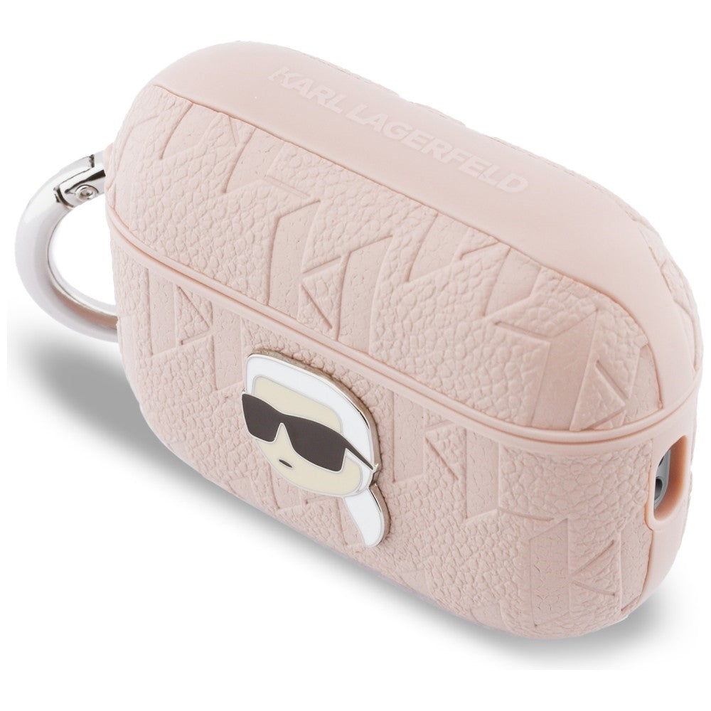 Karl Lagerfeld Monogram Karl Head Case til AirPods Pro 3 - Pink