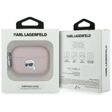 Karl Lagerfeld Monogram Karl Head Case til AirPods Pro 3 - Pink