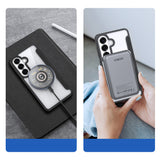 Dux Ducis Skin X Pro MagSafe Kompatibel Wallet Case til Samsung Galaxy S26+ - sort