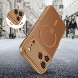 Tech-Protect BasicMag MagSafe Case til iPhone 17 Pro - Brunt