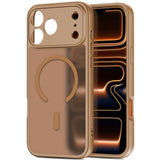 Tech-Protect BasicMag MagSafe Case til iPhone 17 Pro Max - Brunt