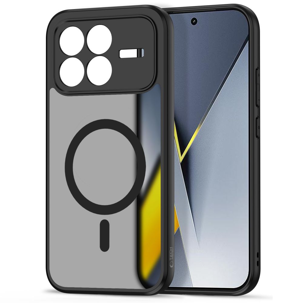 Tech-Protect MagMat MagSafe-hylster til Xiaomi Poco F8 Pro - sort