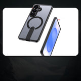 Hybrid Armor X Case til Samsung Galaxy A57 med Stand, Kompatibel med MagSafe - sort