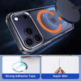 MagSafe Tech-Protect MMP-200 Magnetisk ring til telefon - orange