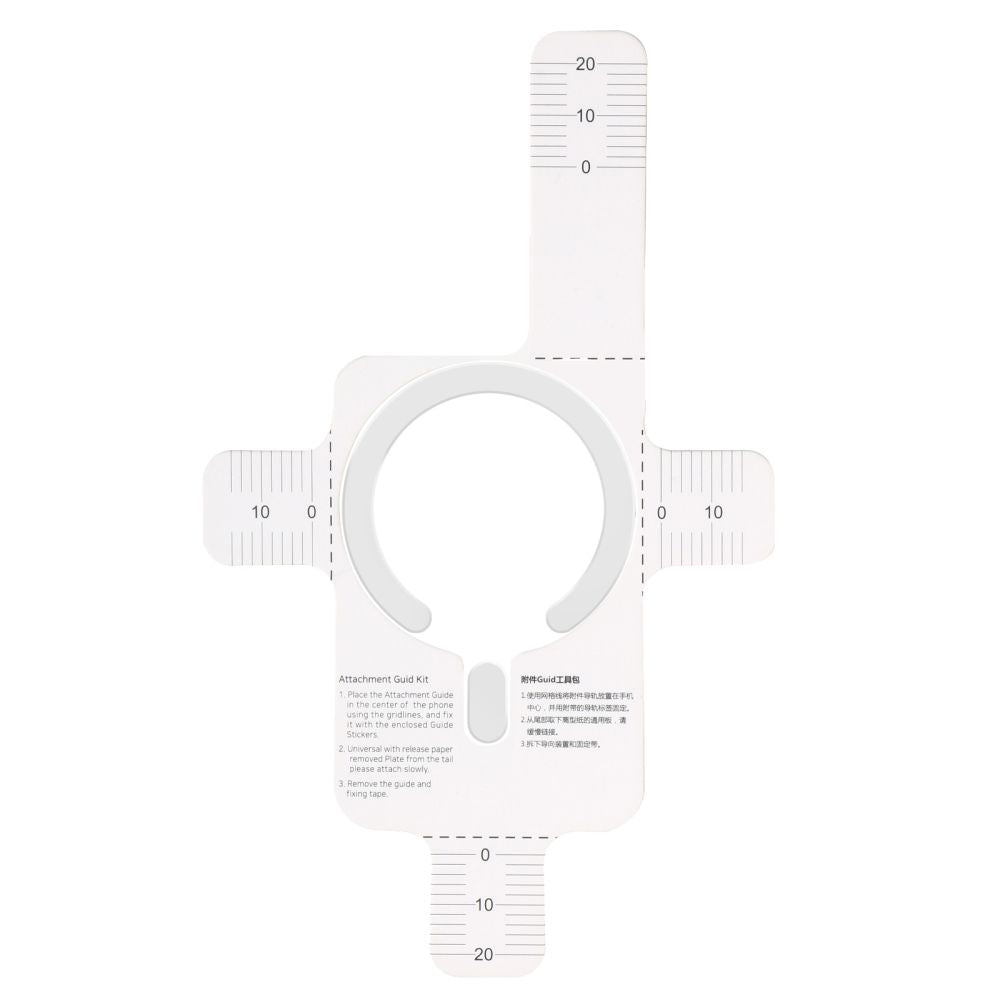 MagSafe Tech-Protect MMP-200 Magnetisk ring til telefon - hvid