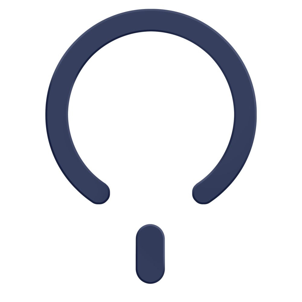 MagSafe Tech-Protect MMP-200 Magnetisk Ring til Telefon - Navy Blue