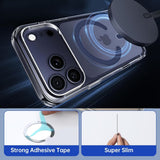 MagSafe Tech-Protect MMP-200 Magnetisk Ring til Telefon - Navy Blue