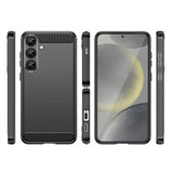 Carbon Case til Samsung Galaxy S26 Ultra - sort