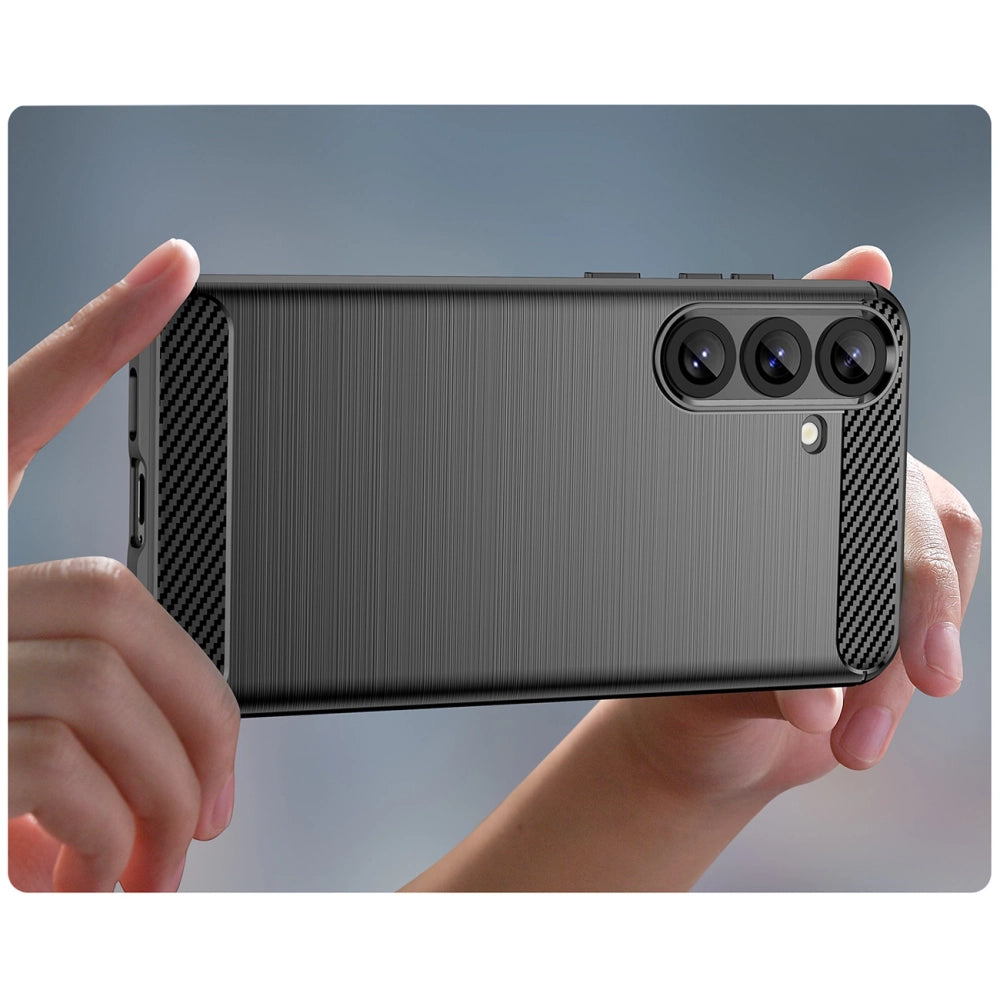 Carbon Case til Samsung Galaxy S26 Ultra - sort