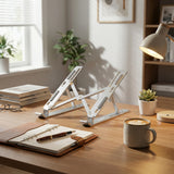 Wozinsky WDCX-X8S Foldable Adjustable Laptop Stand - Silver