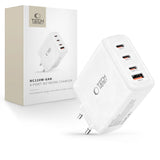 Tech-Protect NC120W-GAN 4-port 120W vægoplader - hvid