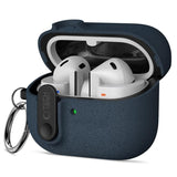 Tech-Protect Slim Hook Case til Samsung Galaxy Buds 3 / 3 FE / 3 Pro - Navy Blue