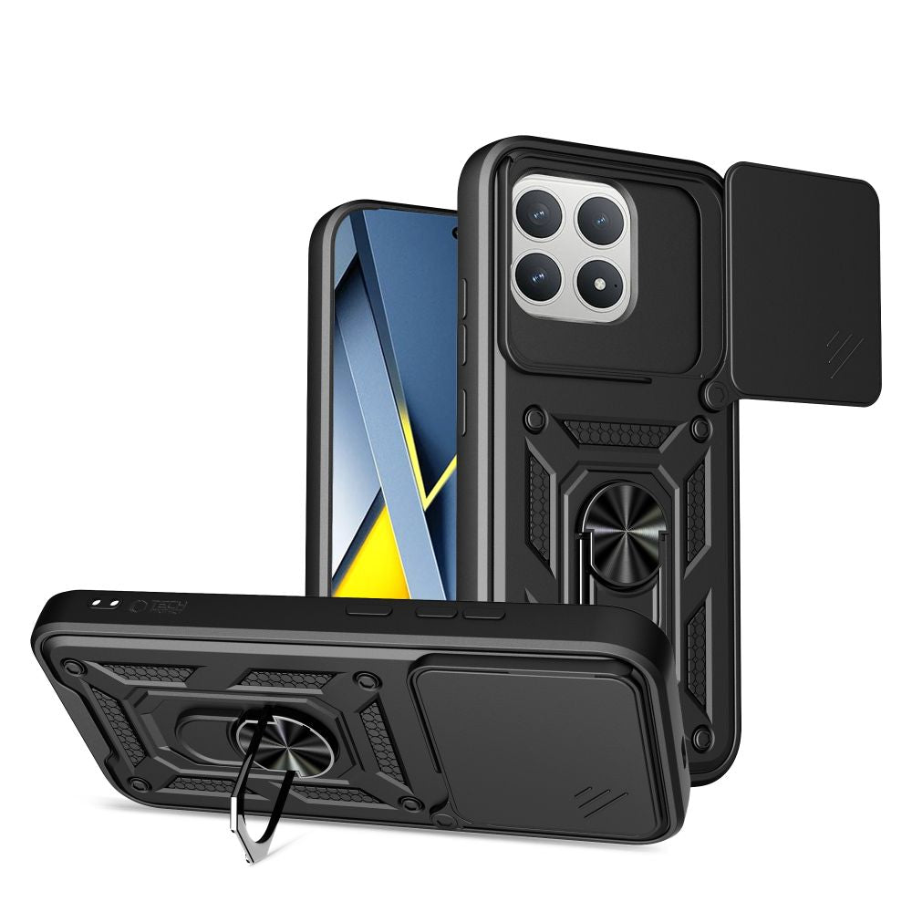 Tech-Protect CamShield Pro Case til Xiaomi Poco F8 - sort