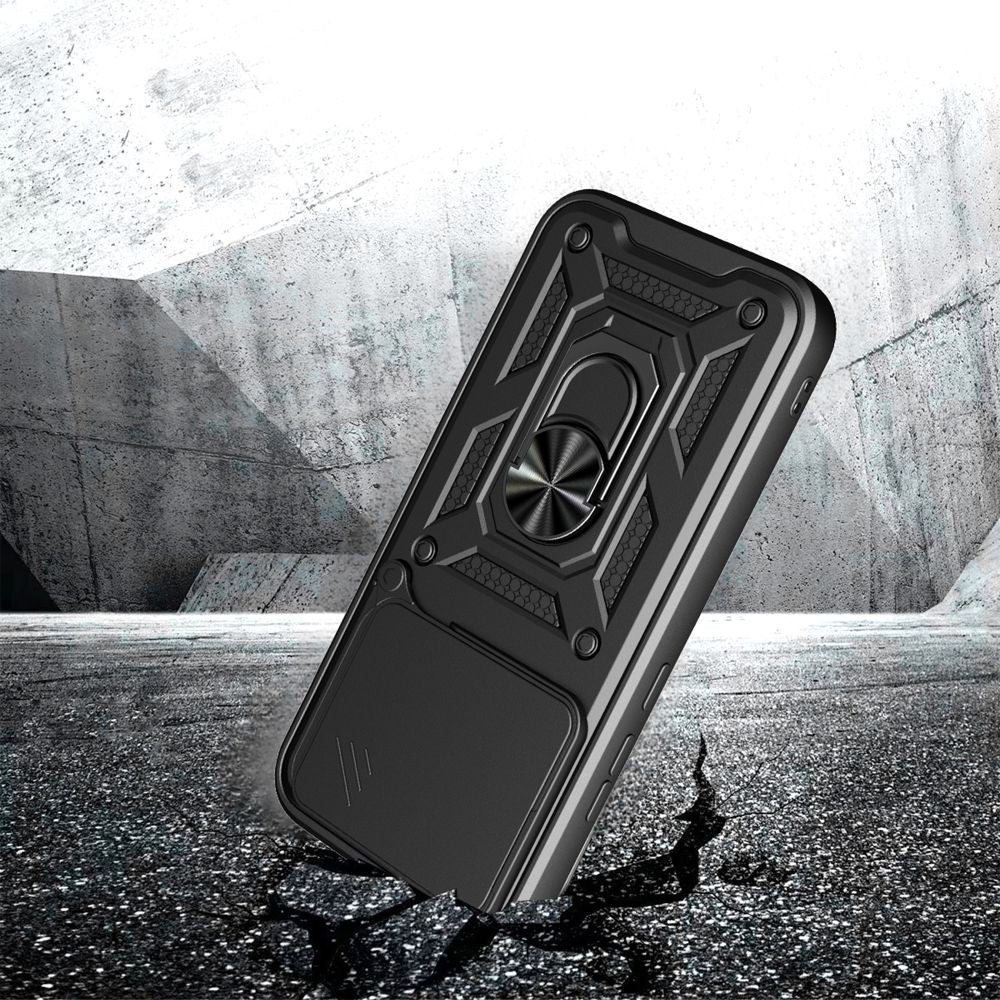 Tech-Protect CamShield Pro Case til Xiaomi Poco F8 - sort
