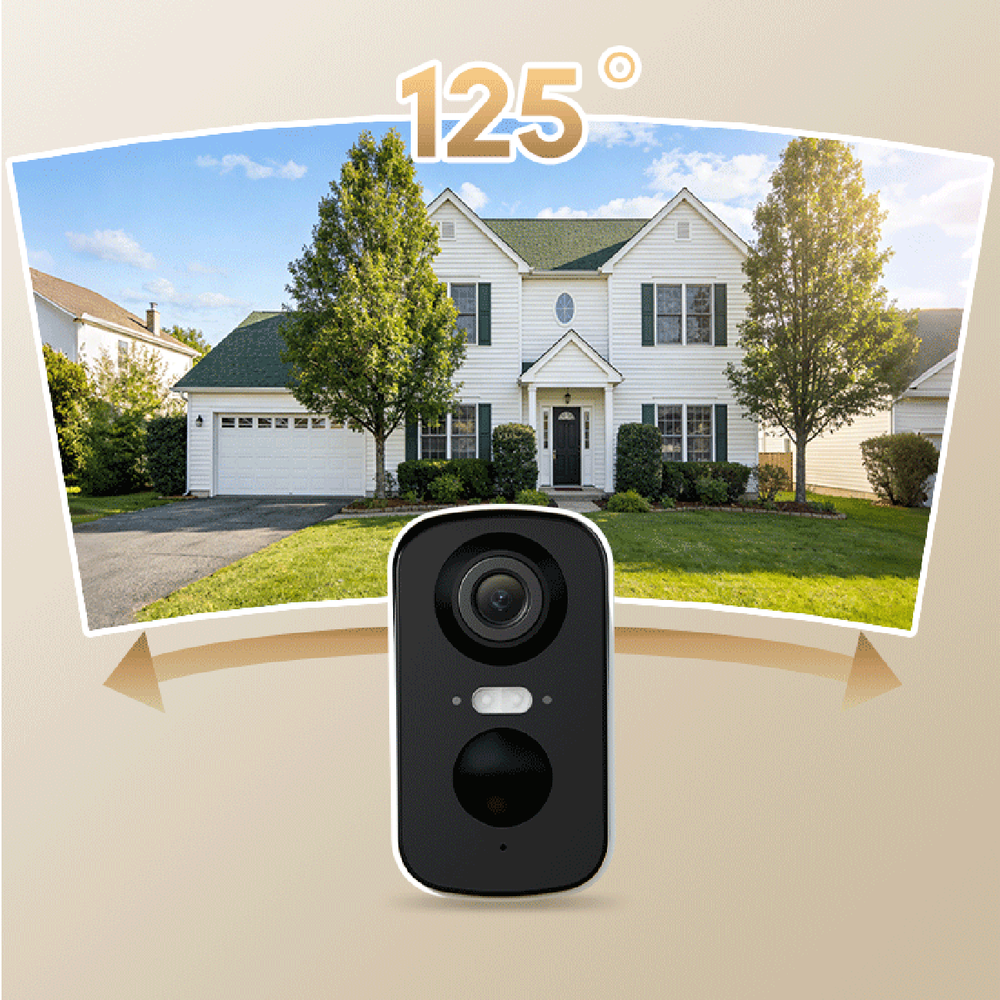 Dreame Navo Care SE 1 Outcam outdoor camera with solar panel - white