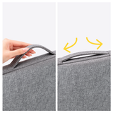 Wozinsky WTNP-17G 17" Laptop Bag with Retractable Handle - Gray