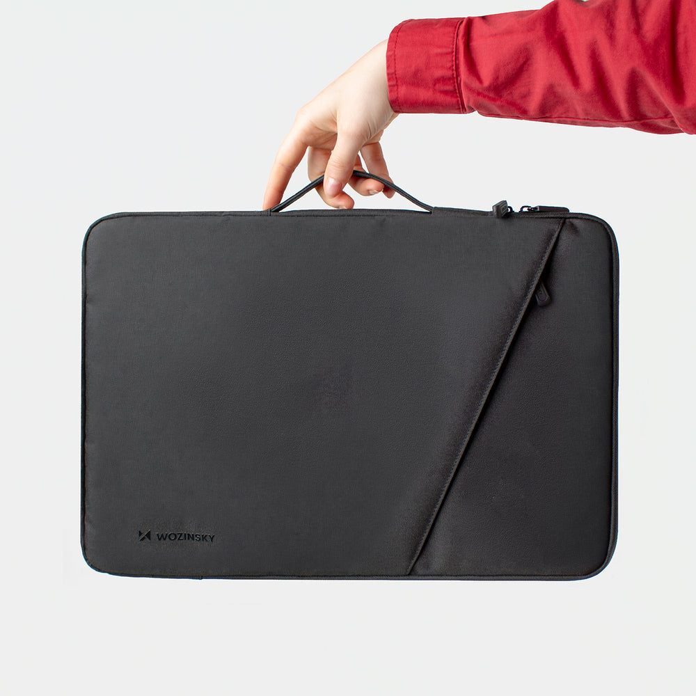 Wozinsky WTNP-17B 17" Laptop Bag with Retractable Handle - Black