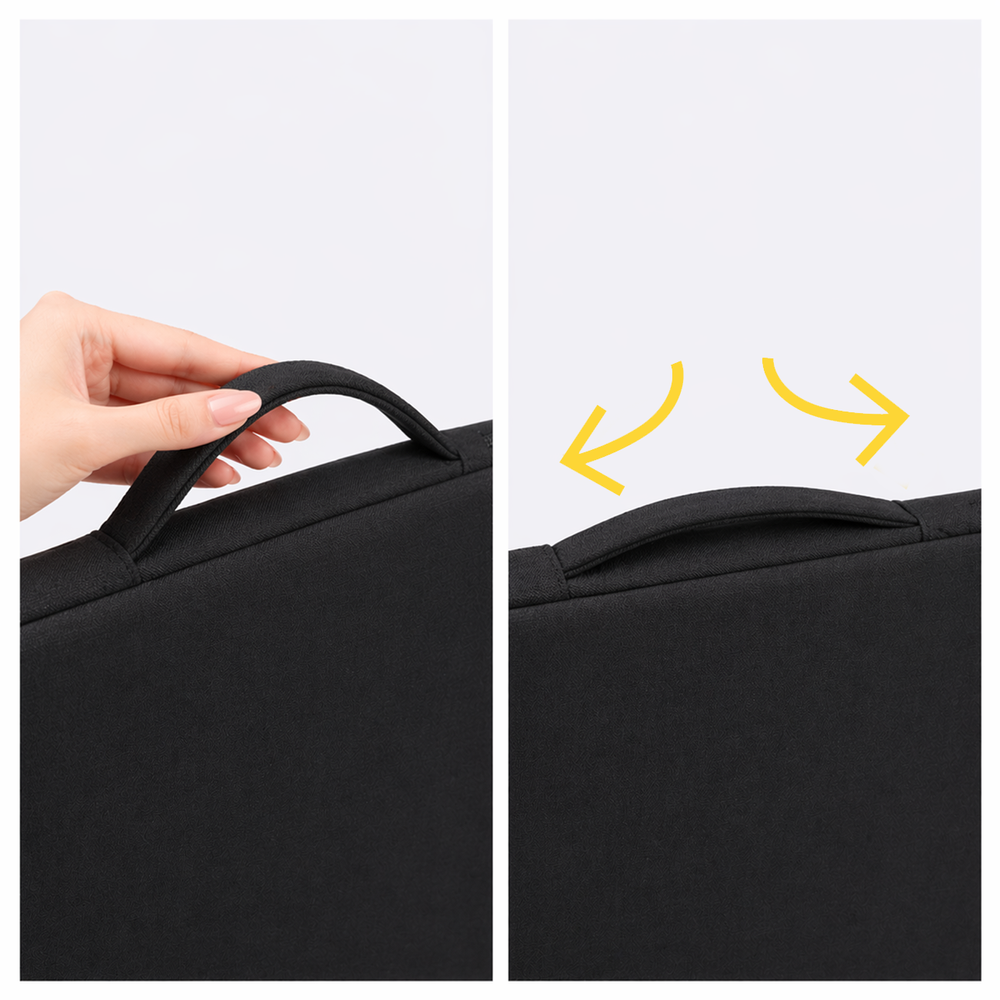 Wozinsky WTNP-14B 13-14" Laptop Bag with Retractable Handle - Black