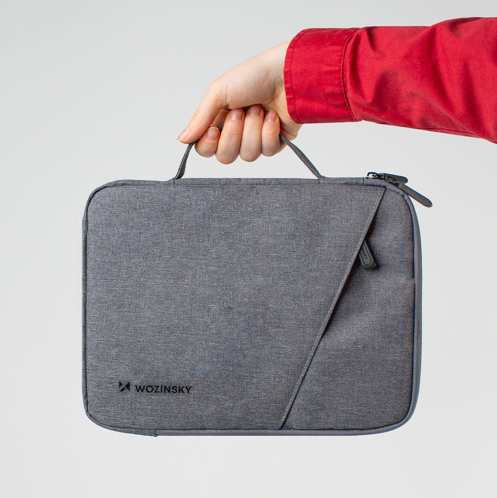 Wozinsky WTNP-11G 10-11" Laptop Bag with Retractable Handle - Gray
