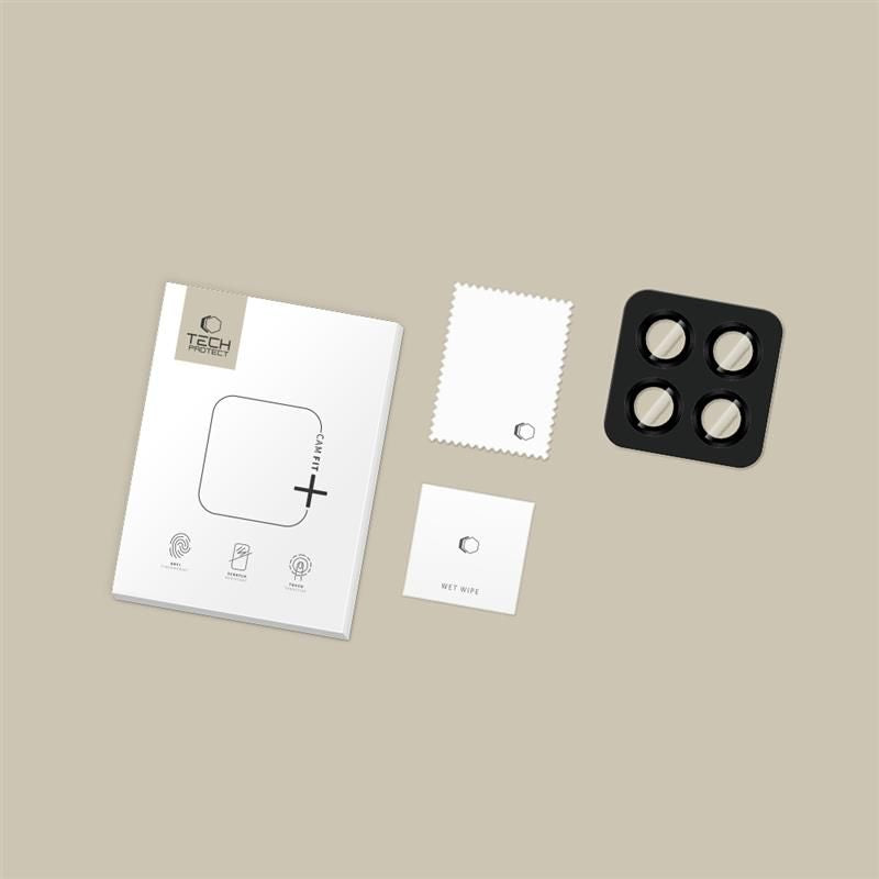 Tech-Protect Camring Fit+ Camera Cover til Xiaomi Redmi Note 15 Pro 5G / 15 Pro+ - sort