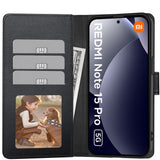 Tech-Protect Wallet Case til Xiaomi Redmi Note 15 Pro 5G - sort