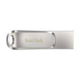 SanDisk Ultra Dual Drive Luxe USB-nøgle 32 GB USB Type-A / USB Type-C 3.2 Gen 1 (3.1 Gen 1) Rustfrit stål
