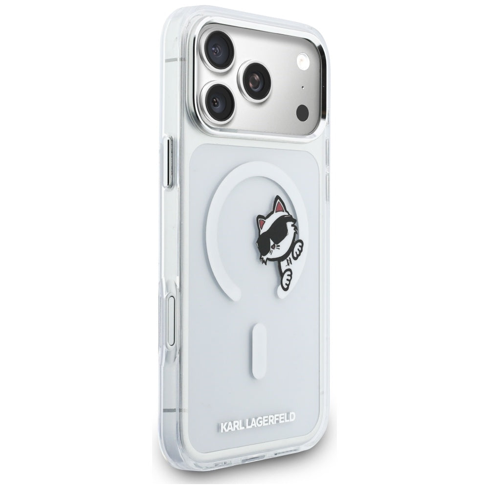 Karl Lagerfeld IML Peekaboo MagSafe Case til iPhone 17 Pro Max - klar